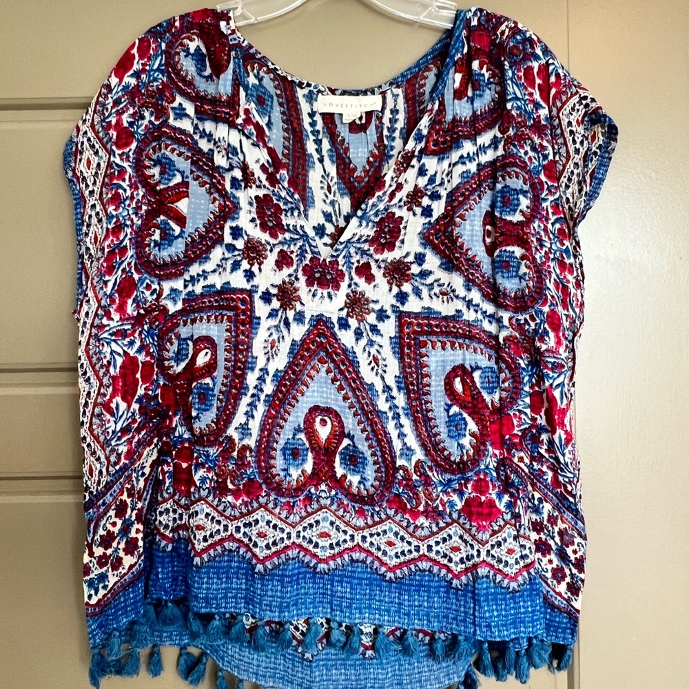 Lovestitch top size S/M true to size